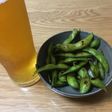ビールのお供に、簡単!ピリ辛♪ 焼き枝豆