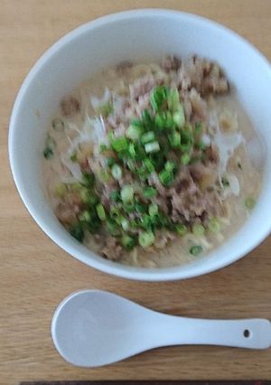 ＊簡単！味噌ラーメンで、冷し坦々麺風＊-レシピのメイン写真