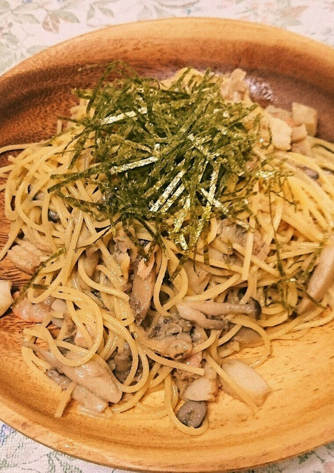 ３種のキノコとツナの和風パスタ-レシピのメイン写真