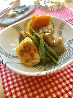 南瓜と揚焼き鶏団子のこっくり煮-レシピのメイン写真