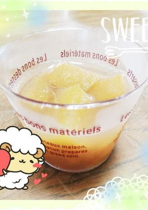 マクロビ☆メロンのコンポート＆ゼリー-レシピのメイン写真