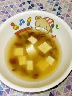 なめこと豆腐のみそ汁-レシピのメイン写真