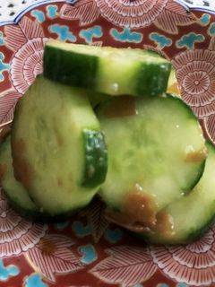 胡瓜の梅肉和え-レシピのメイン写真