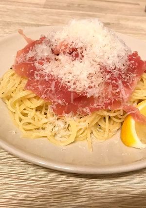 生ハムのペペロンチーノ-レシピのメイン写真
