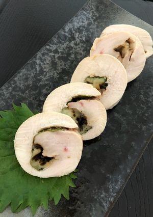 チキンロール・さっぱり簡単レンジでチン♫-レシピのメイン写真