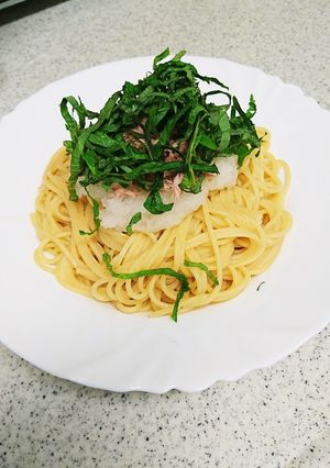 ツナおろしパスタ-レシピのメイン写真