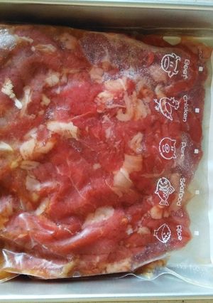 下味冷凍☆簡単♪牛肉と玉ねぎの甘辛炒め-レシピのメイン写真