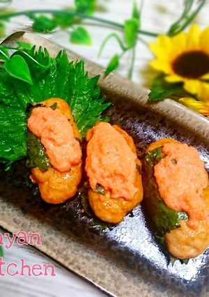 ダブル明太つくね♡おつまみ＊お弁当に♪-レシピのメイン写真