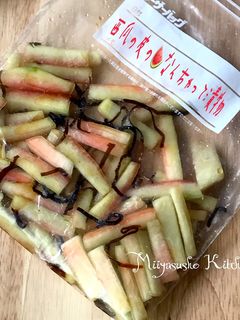 西瓜の皮のなんちゃって漬物-レシピのメイン写真