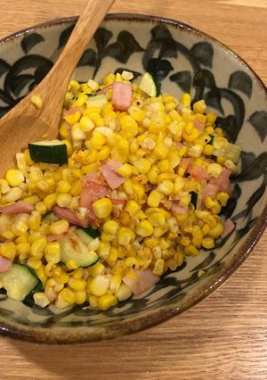 夏野菜！ズッキーニ入り☆コーンバター-レシピのメイン写真