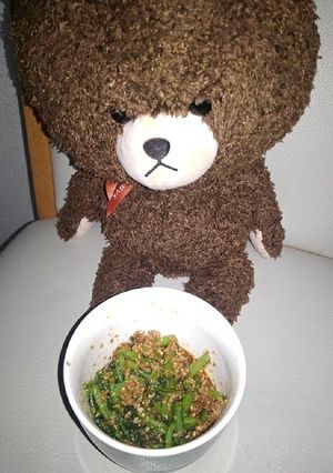 菊菜のゴマ和え-レシピのメイン写真