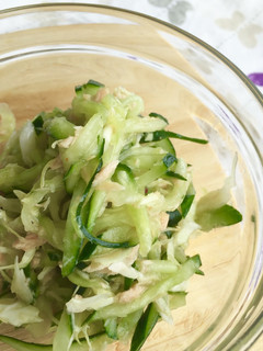千切り野菜とツナのサッパリサラダ-レシピのメイン写真