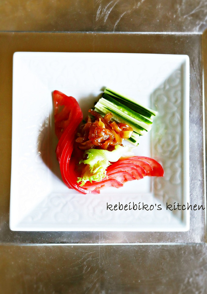 中華の前菜＊くらげの冷製・黒酢仕立て-レシピのメイン写真