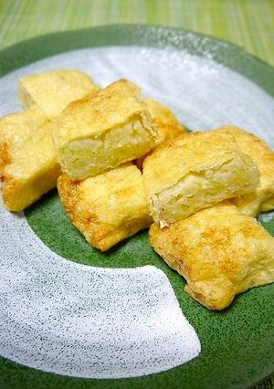 簡単！揚げない☆キャベツのお揚げコロッケ-レシピのメイン写真