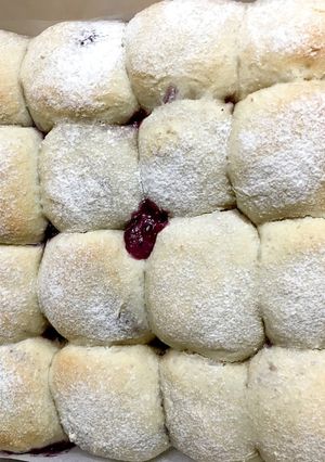 全粒粉ブルーベリーとクリームチーズのパン-レシピのメイン写真