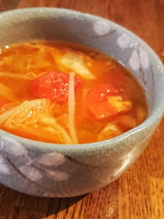 トマトとキムチのスープ-レシピのメイン写真