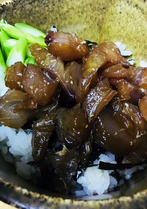 簡単カンパチの漬け丼-レシピのメイン写真