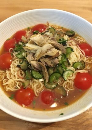 冷や汁うどんならぬ、冷や味噌ラーメン-レシピのメイン写真