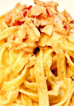 鮭のクリームパスタ☆彡-レシピのメイン写真