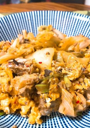 あさイチ　さば缶キムチ-レシピのメイン写真