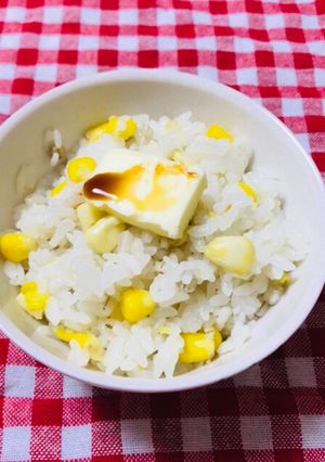バター醤油でコク旨♡とうもろこしご飯-レシピのメイン写真