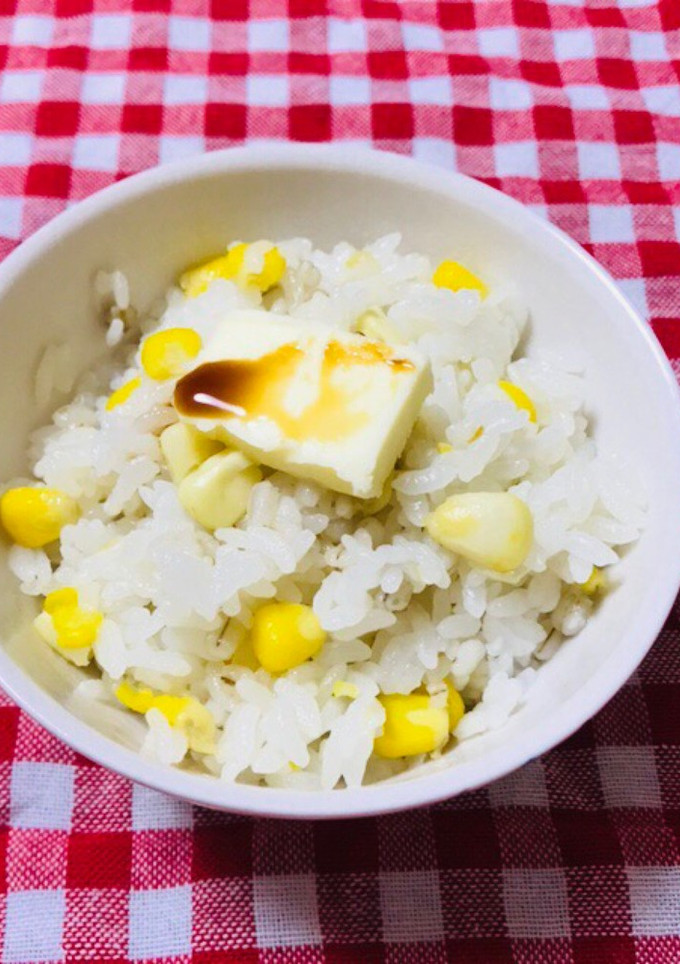 バター醤油でコク旨♡とうもろこしご飯-レシピのメイン写真