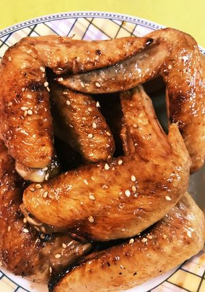 グリルで簡単！手羽先の照り焼き-レシピのメイン写真