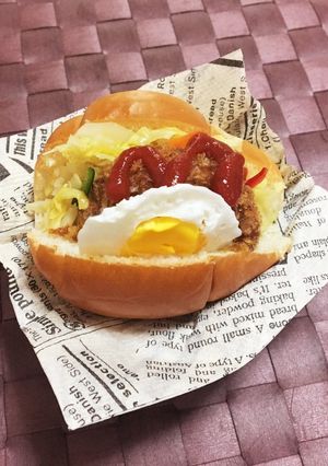 カレーコロッケサンド♡-レシピのメイン写真