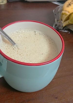 とにかく栄養を！デーツ＆バナナミルク-レシピのメイン写真