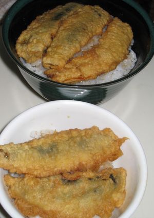 お祖母ちゃんの天丼★なぜかイワシ（＾＾）-レシピのメイン写真