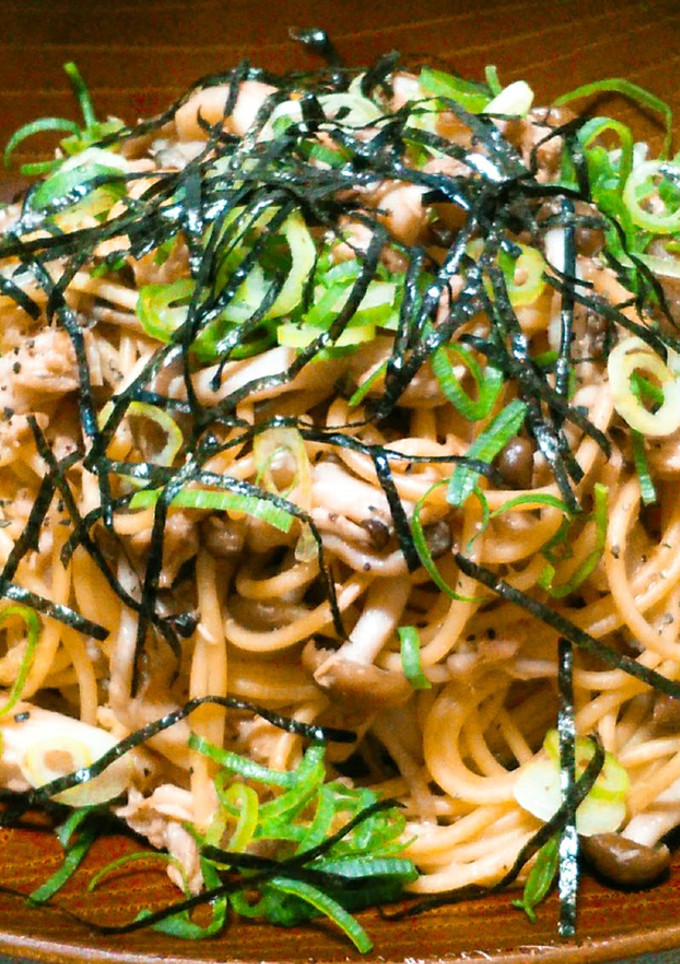 ☆ツナときのこの簡単和風パスタ☆-レシピのメイン写真