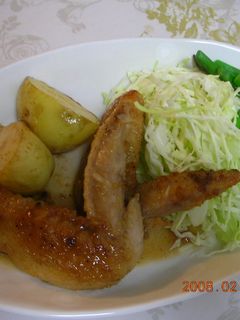 手羽先のカレー風味照り焼き-レシピのメイン写真