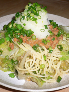 ~納豆☆レタス スパ~-レシピのメイン写真