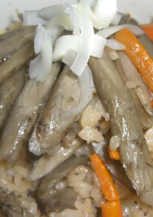 牛ごぼう炊き込みご飯（＾－＾）-レシピのメイン写真
