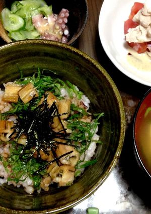 鰻のタレで♪簡単☆あなご丼〜-レシピのメイン写真