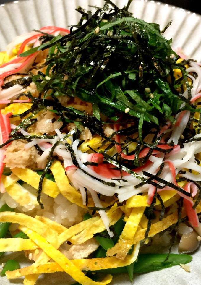 簡単安い☆ちらし寿司☆GI値ダイエット-レシピのメイン写真