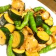 ホタテとズッキーニの簡単バター醤油炒め