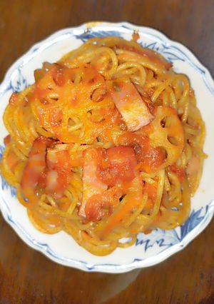 野菜たっぷりりんごナポリタン-レシピのメイン写真