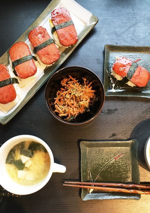 照り焼きスパムむすび-レシピのメイン写真