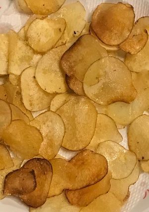 手作りのポテトチップス-レシピのメイン写真