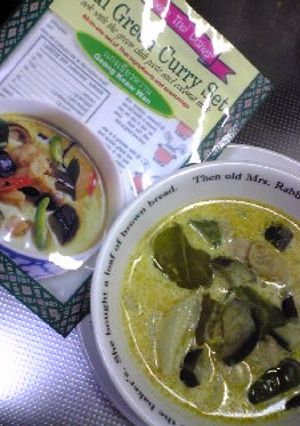 ♪マイルドグリーンカレー♪-レシピのメイン写真
