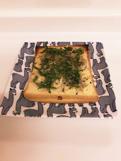 ❁しらすと大葉のトースト❁-レシピのメイン写真