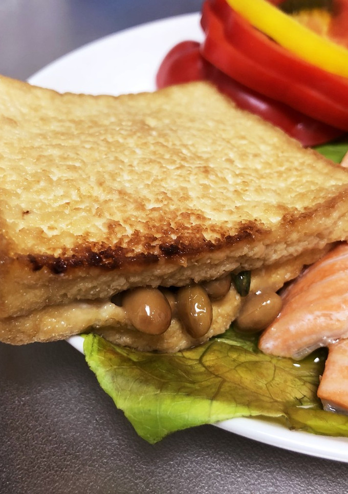 厚揚げの納豆挟み焼き-レシピのメイン写真