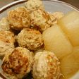 鶏団子と大根の煮物
