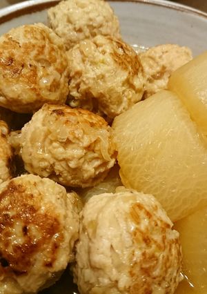 鶏団子と大根の煮物-レシピのメイン写真