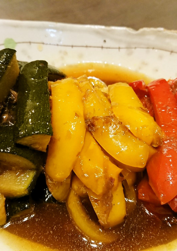 夏野菜の揚げ浸し-レシピのメイン写真