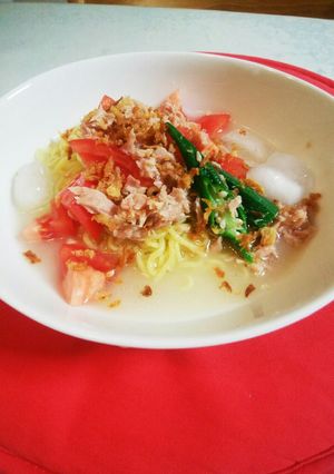 子どもも喜ぶトマトツナラーメン-レシピのメイン写真