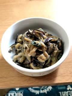 大葉とナスの味噌炒め-レシピのメイン写真