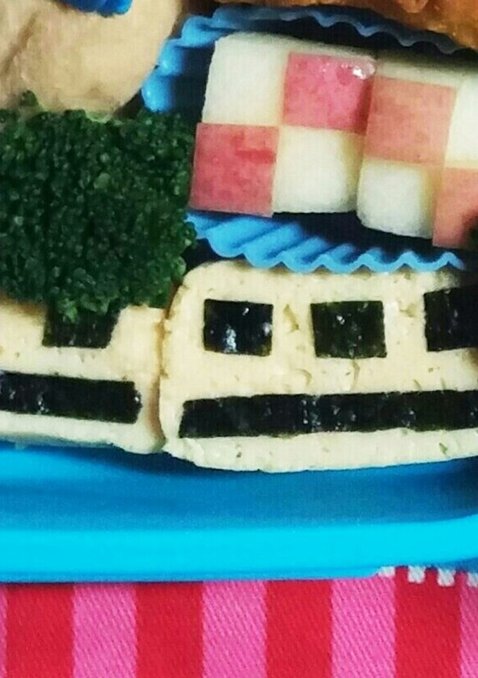 玉子焼きで簡単！ドクターイエロー☆-レシピのメイン写真