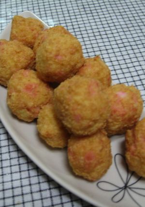 ころころもっちり豆腐団子-レシピのメイン写真